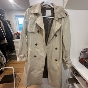 MANGO Classic trench coat with belt
